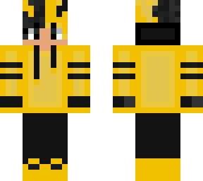 yellow and black haired boy