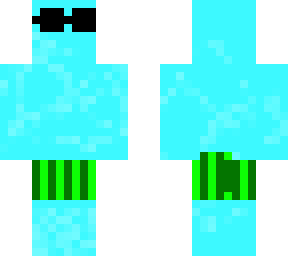 beach blue chilling slime
