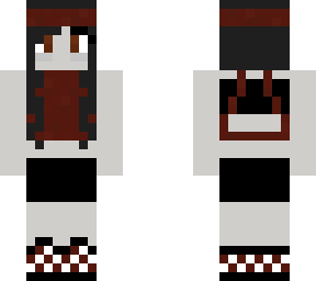 black, white, and red all over