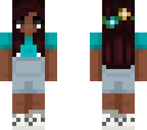 black girl w/ summer outfit