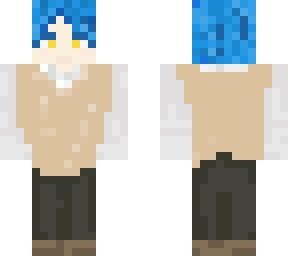 blue haired guy