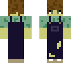 boy in overalls