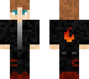boy with a fire tuch