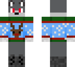 chrismas wolf