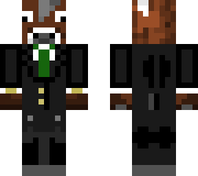 cow in a suit