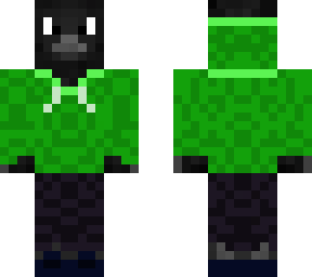 crow with clothes on