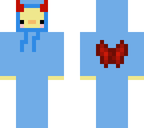 cute devil duck