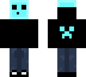cyan slime(with effect)