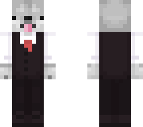 dog in suit