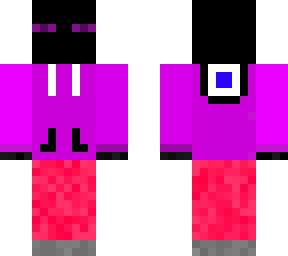 enderman in sweatshirt