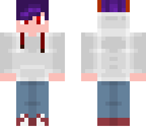 fox boy white hoodie