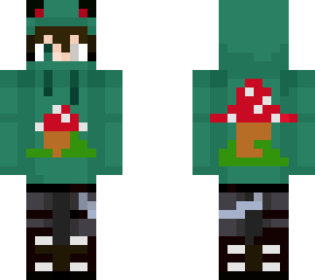 frog and mushrrom boy