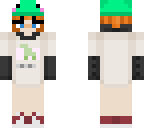 frog hat dino hoodie girl