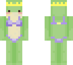 frog w/ bikini