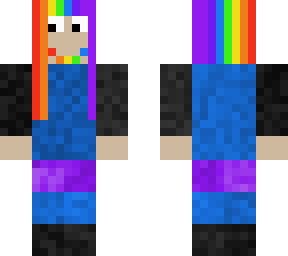 galatic rainbow girl