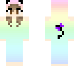 girl rainbow kitty jamies