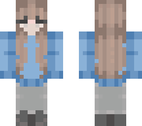 girl with blue hoodie &mouth on bottom