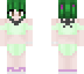 green bikini