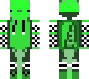 green gamer axolotl