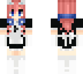 Miku Nakano Maid Minecraft Skin