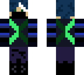 person with mask?