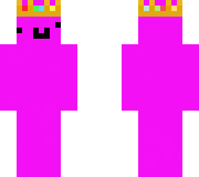 pink guy with crown