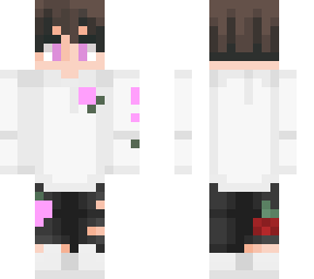 pink rose boy