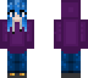 purple hoodie bedwars skin