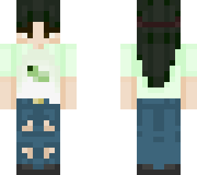qloafy frog skin <3
