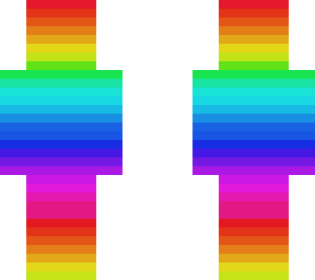 rainbow skin