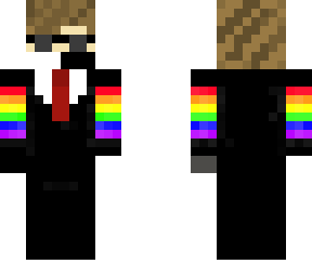 ranboo with rainbow arm bands
