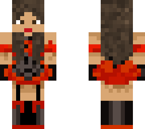 red corset