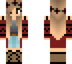 red jumper girl!
