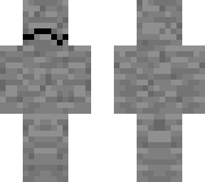 stone with mustache