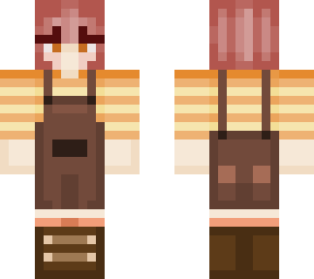 autumn themed overalls