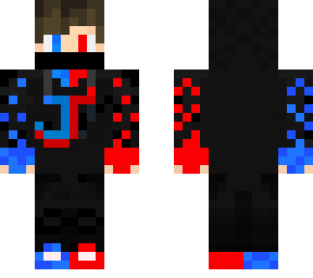 blue & red kid
