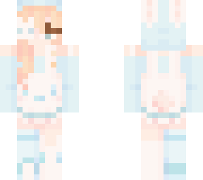blue bunny girl