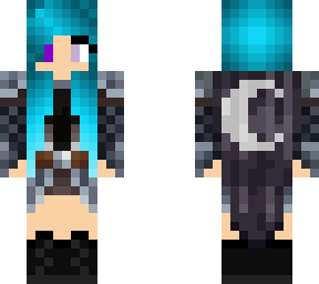 blue hair