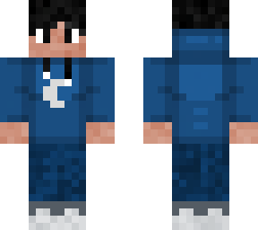 blue hoodie dude