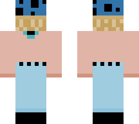 blue mushy