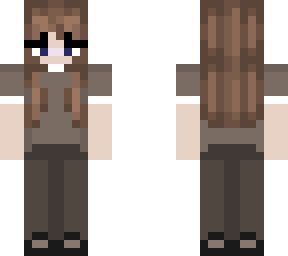 brown hair
