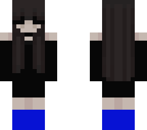 casual black and blue