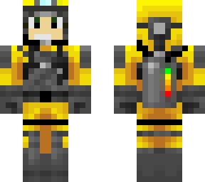 cc afton in haz mat suit