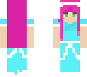 cindrella with pink hair