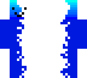 color skin blue withe
