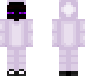 enderman with white jacket