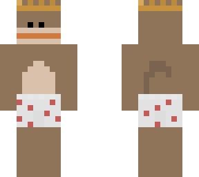 king monke with da bathing shorts