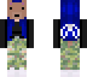 me in camo pants