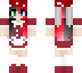 mooshroom maid outfit (loreish+fixed)