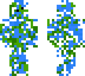 multi, mixed - color skin : molded blueberry